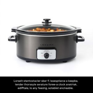 Slow Cooker Crockpot 4L